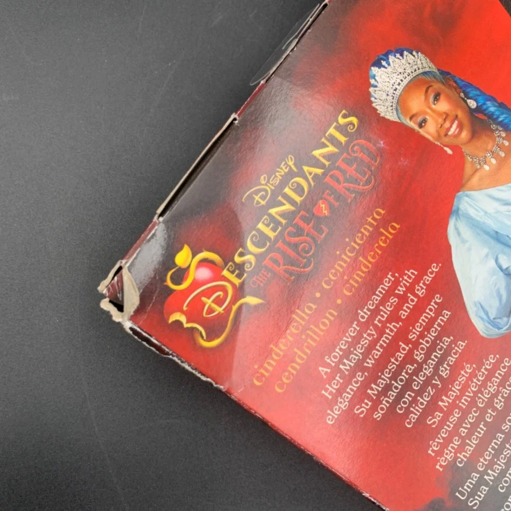 Disney Descendants The Rise of Red Cinderella Doll Mattel Brandy Blue Hair NIB